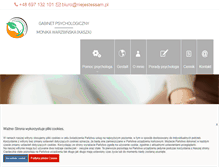 Tablet Screenshot of niejestessam.pl